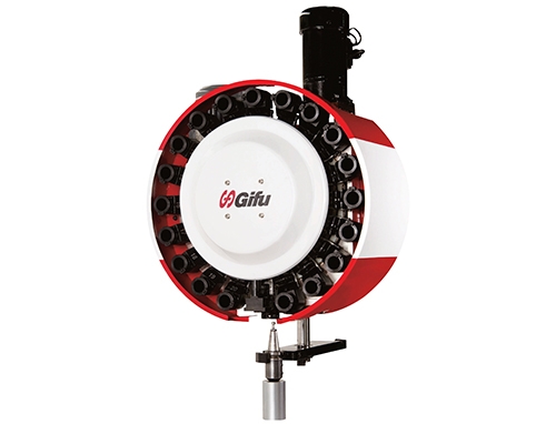 立式圓盤快速換刀刀庫