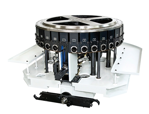 圓盤臥式放射狀快速換刀刀庫A款